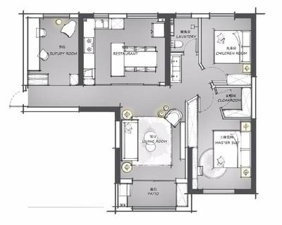 婆婆把88平米的房裝修成現代簡約風格，一進門就看呆了！